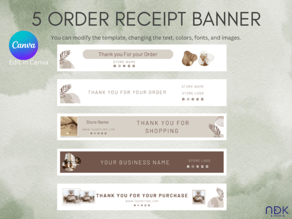 Boho Etsy Shop Order Received Templates: A Designer's Guide