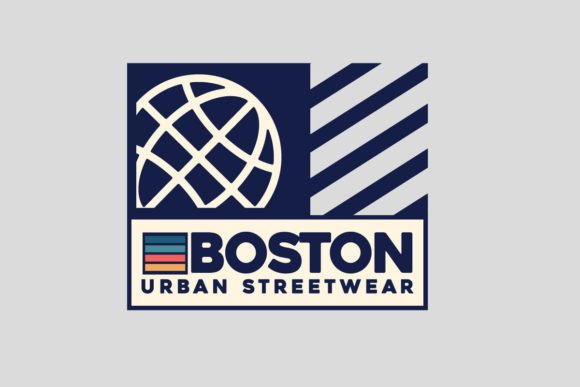 Boston T-shirt Design Templates: Bold Streetwear Graphics