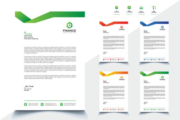 Corporate Business Letterhead Templates: Professional Impact