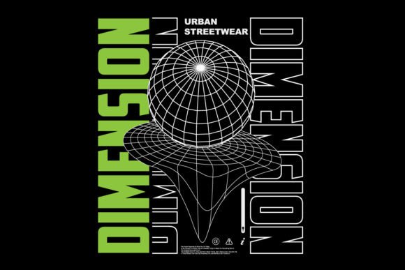 Dimmension Streetwear Design Templates: Aesthetic Quotes for Custom Apparel