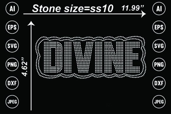Divine Rhinestone Templates: Sparkle for Your Designs