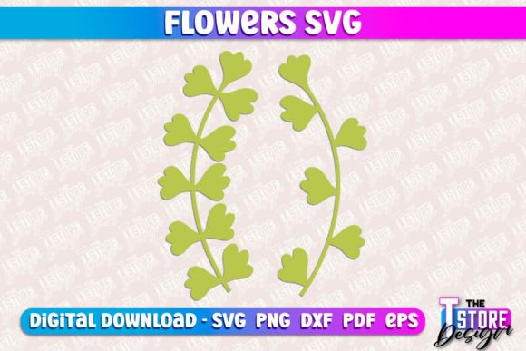 Elegant Botanicals: Elevate Your Crafts with Flower SVG Design