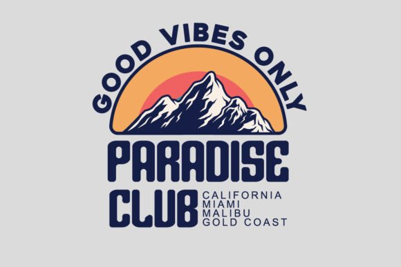 Elevate Your Streetwear: The Paradise Club T-shirt Design Templates