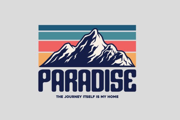 Paradise T-shirt Design Templates: Your Go-To Aesthetic Quote Collection