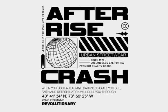 Streetwear Design Templates After Rise: Aesthetic Quotes for Modern Brands