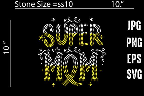 Super Mom Rhinestone Templates: A Guide for Creators