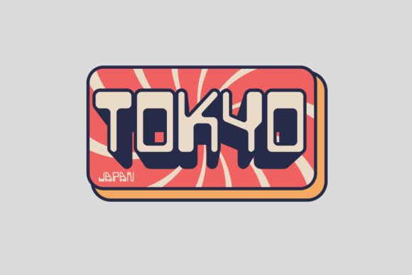 Tokyo T-shirt Design Templates: Aesthetic Streetwear Graphics
